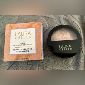 Laura Geller Color Balance-N-Brighten Correcting Foundation Fair New In Box